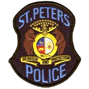 St. Peters Police embroidered logo