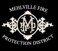 Mehlville Fire Department black logo