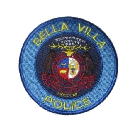 Bella Villa Police Department cloth badge