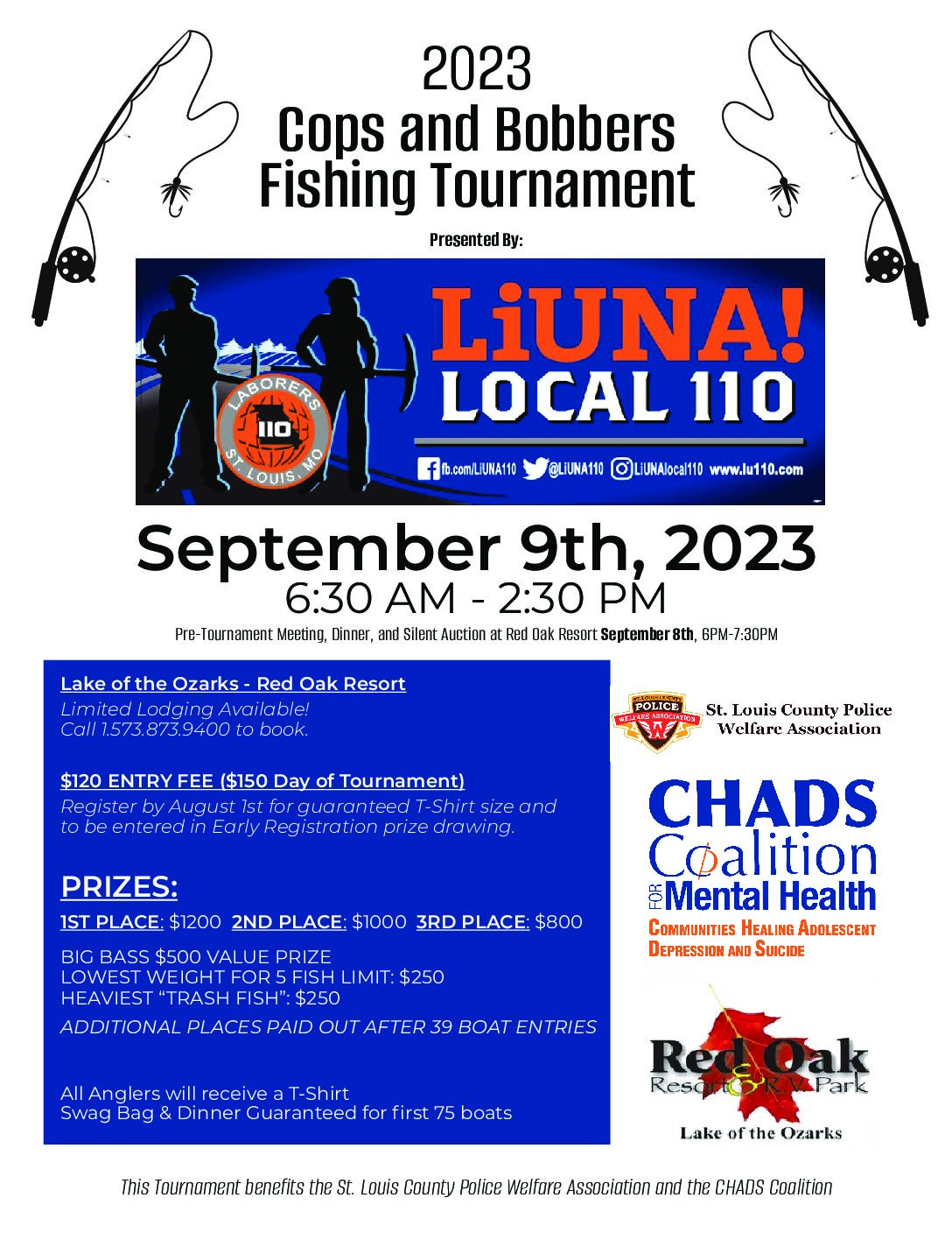 2023 Cops and Bobbers Fishing Tournament - St. Louis Hero Network